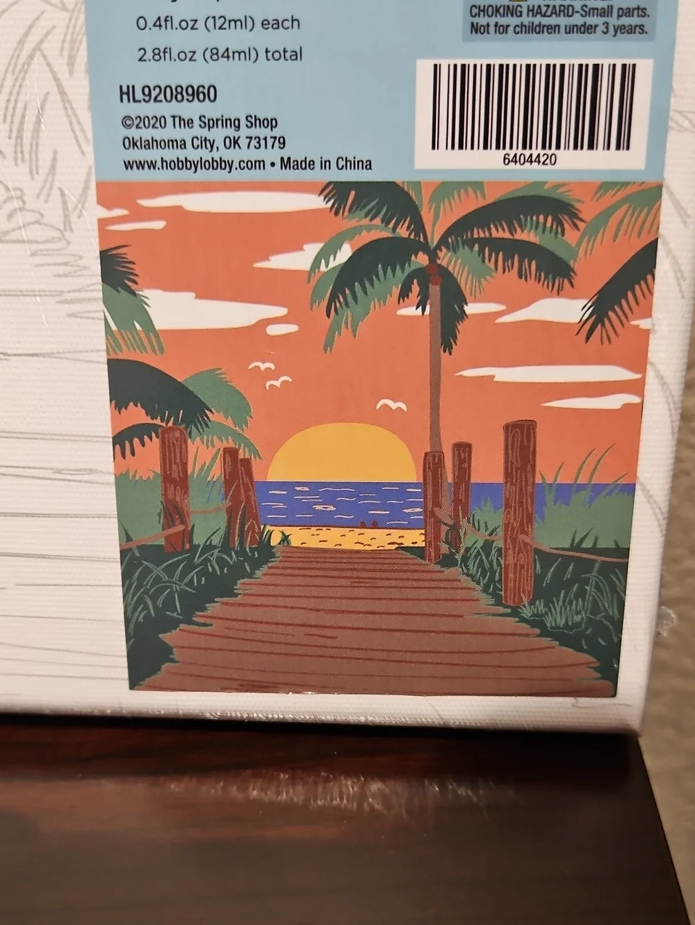 Canvas Paint Kit - Sunset